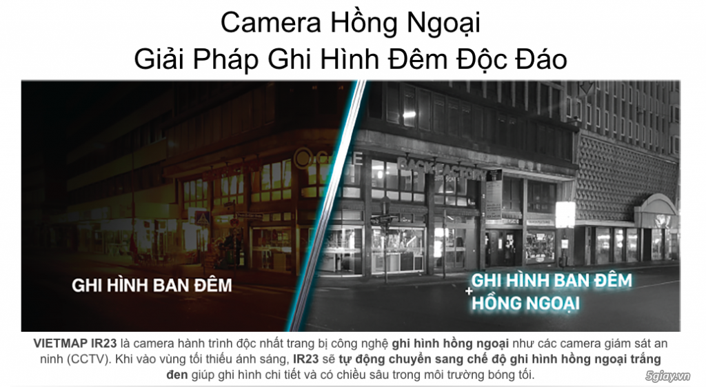 [Trả Góp 0%] Camera Hành Trình VIETMAP IR23 - 5