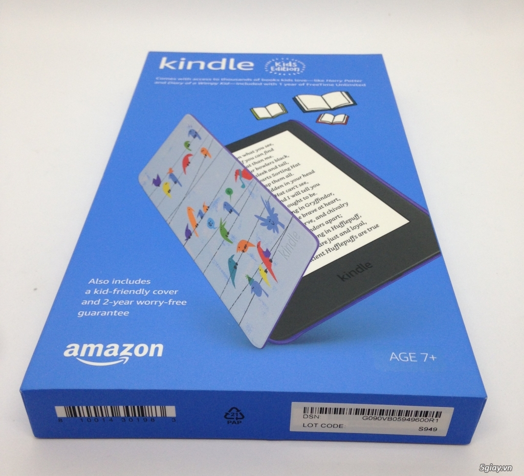 Máy đọc sách Kindle Kids Edition 8gb - New 100% - 1