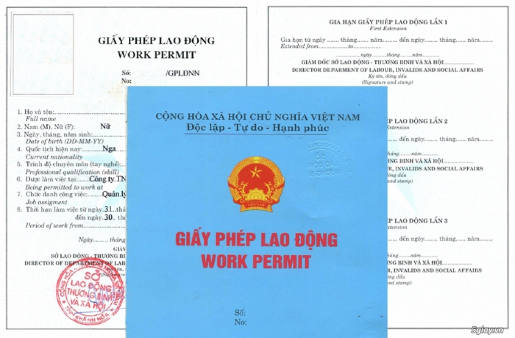 Xin giấy phép lao động cho người nước ngoài làm việc tại Bình Dương