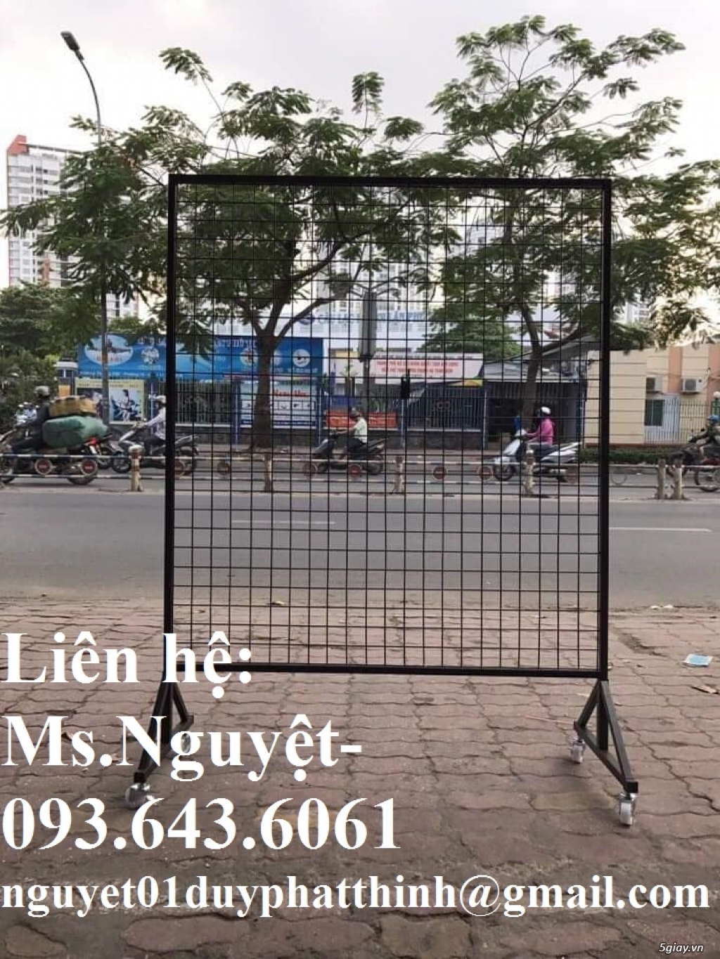 Khung Lưới Viền Có Chân Siêu Bền