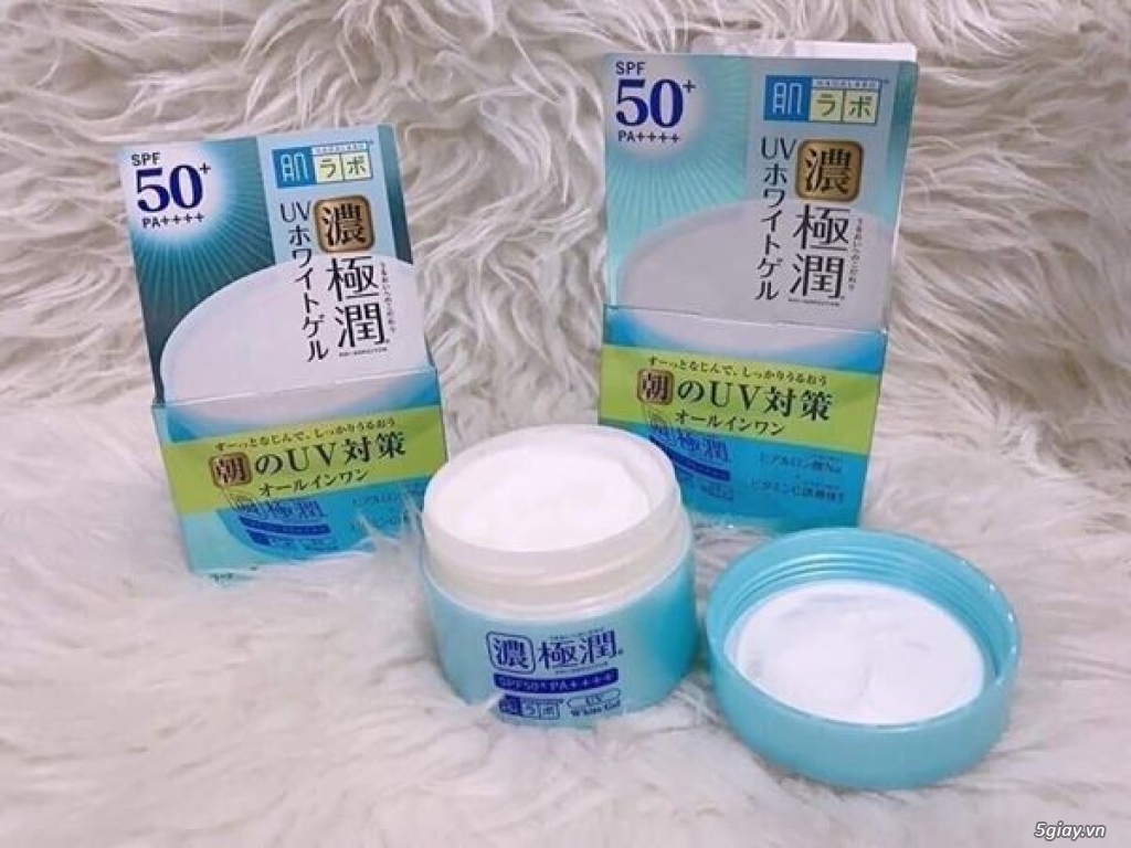 Kem dưỡng trắng da Hadalabo UV White Gel 7 trong 1