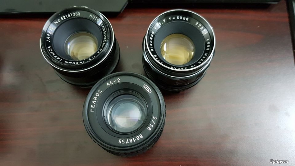 Cần bán Lense Nikon, Takumar, Meyer