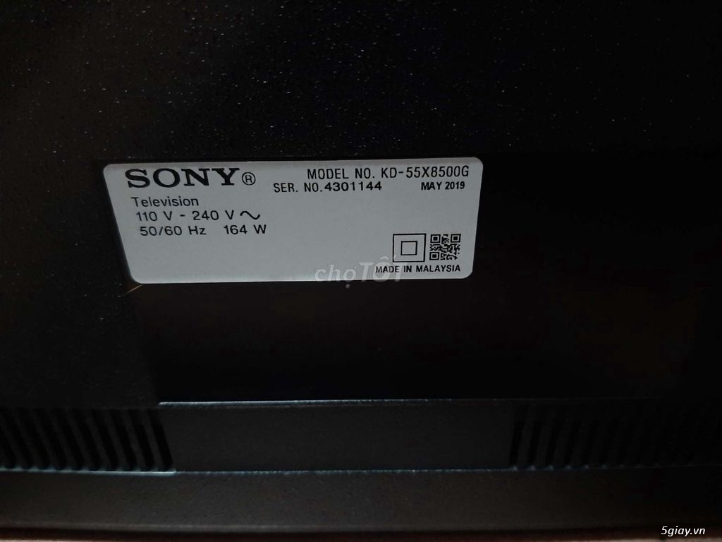 Bán TV Smart SONY 55X8500G/S 4K BH 2 năm  100%
