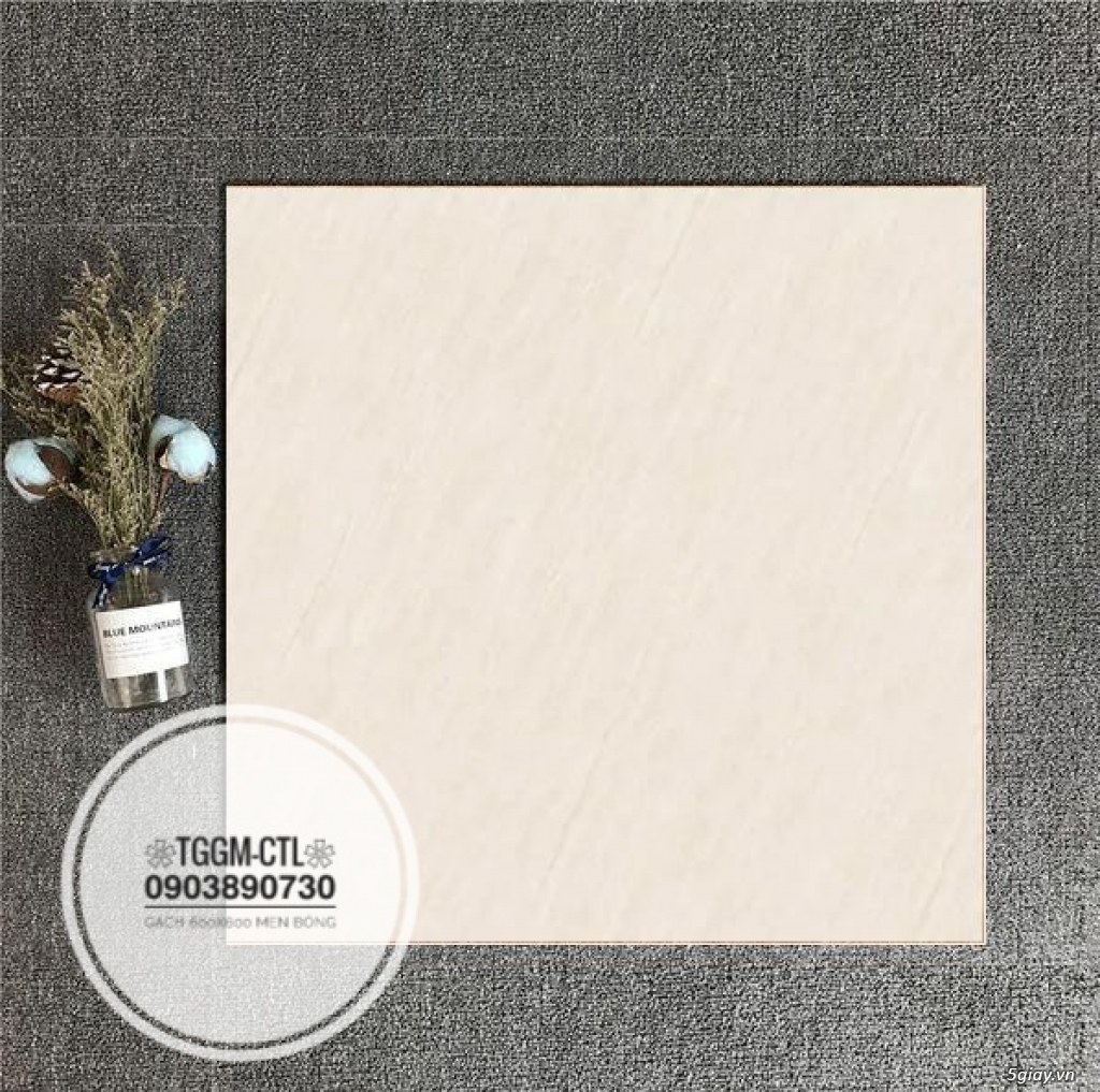 gạch 600x600 lát nền men bóng nano giá chỉ 104k/m quận 12 - 4