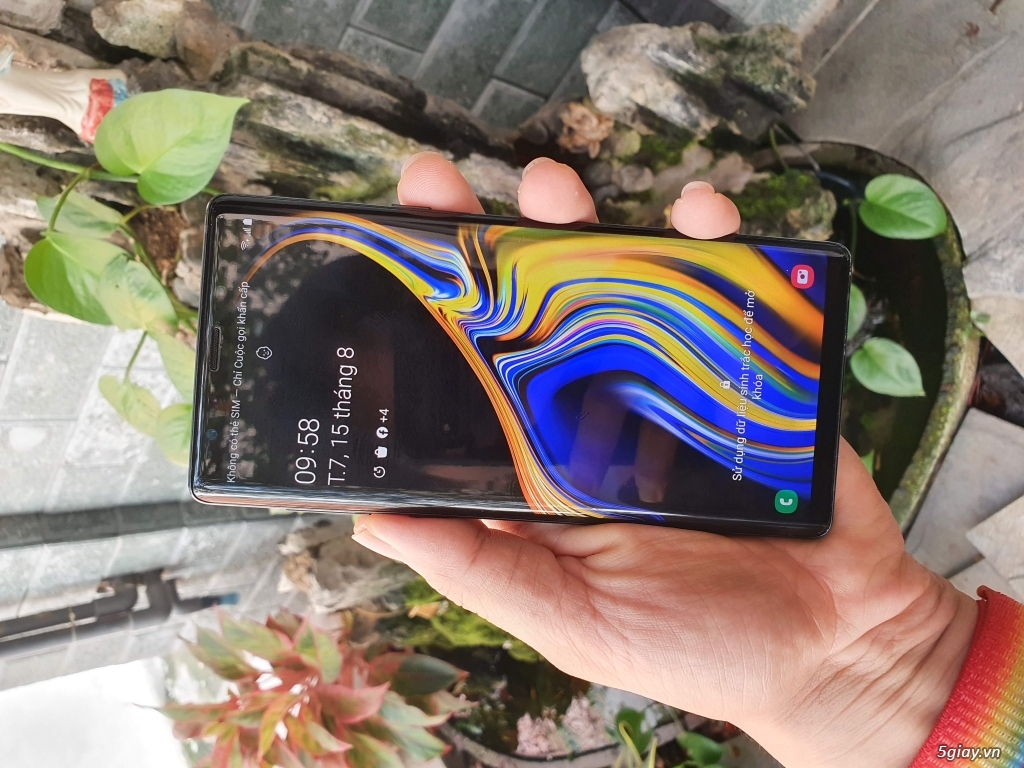 Samsung Galaxy Note 9  màu đen chip 845 USA 6/128 cực đẹp dán full 99% - 2