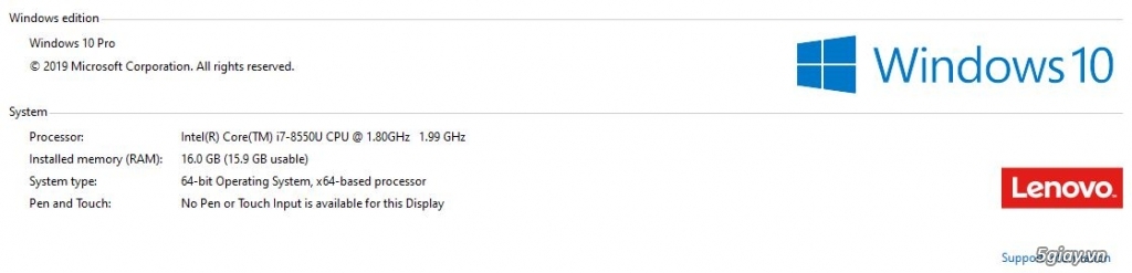 Lenovo X1 Carbon Gen 6 - 4