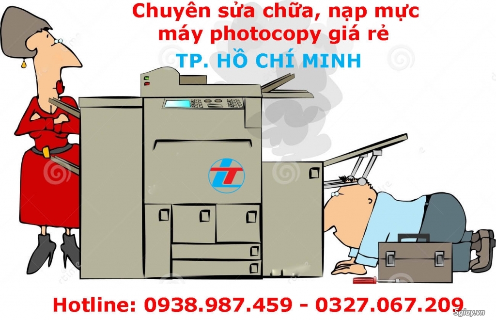 Chuyên sửa máy Photocopy Ricoh uy tín tại TPHCM