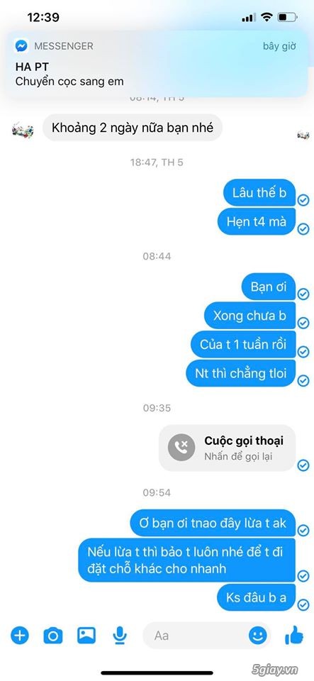 Cảnh báo lừa đảo khi mua đồ trên FB với tên Nguyễn Hữu Sơn - 3