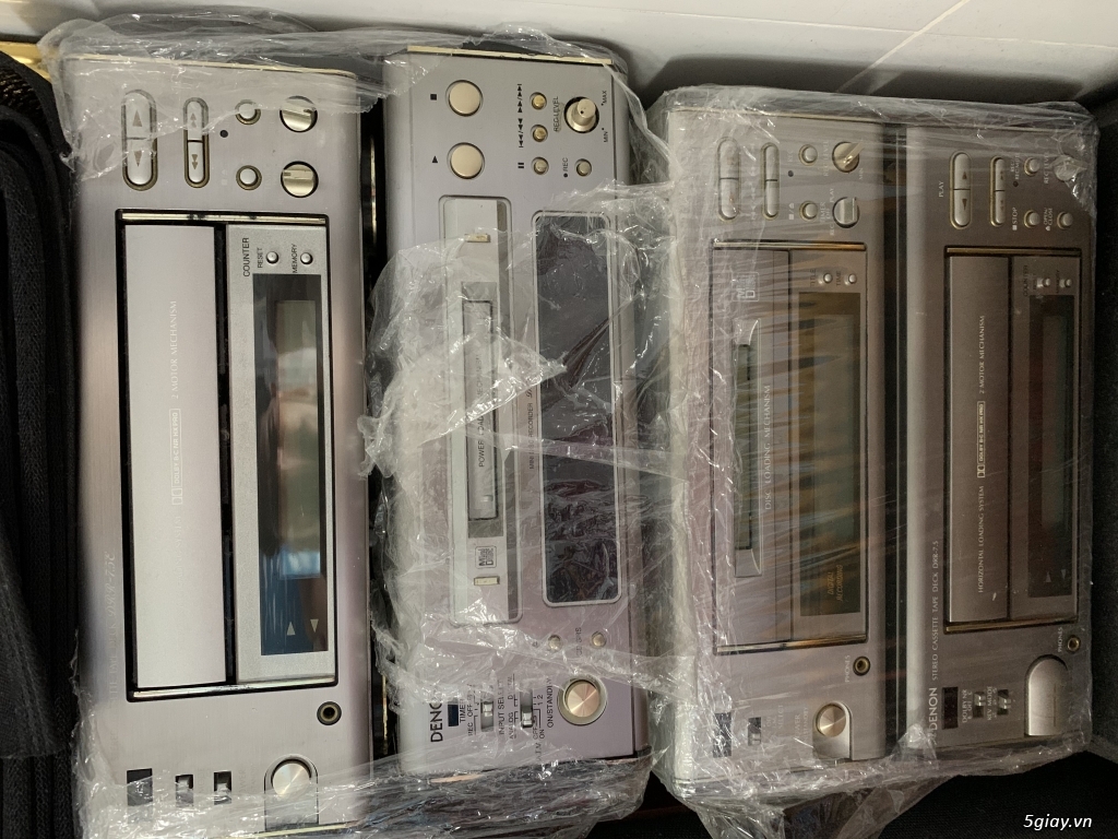 4 cái MD và Cassette deck mini Denon 7.5 - 3