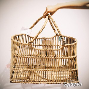 Giỏ và bàn mây tre đan - Update thường xuyên - 4