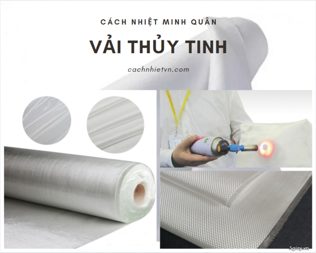 Vải thủy tinh chính hãng