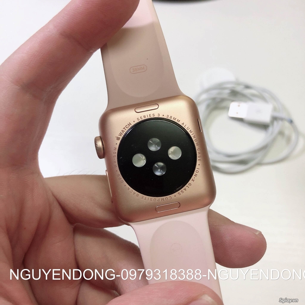 Cần Bán : Apple Watch S3 Hồng 38mm - 5