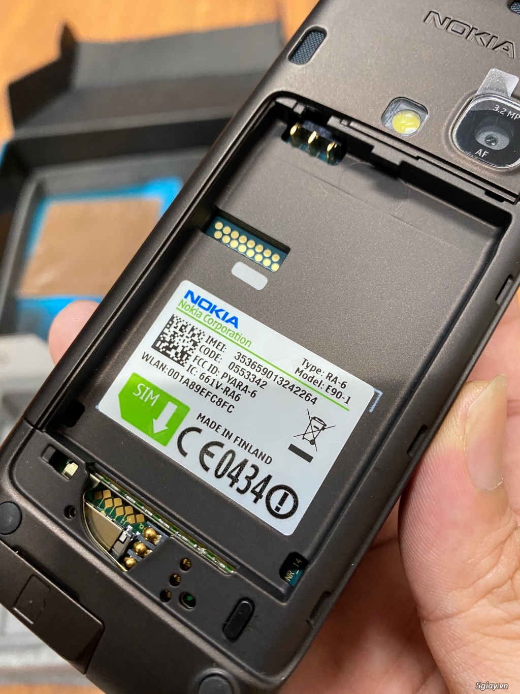 Hàng sưu tầm đỉnh : Nokia E90 Communicator Ger Brandnew nguyên hộp ! - 14