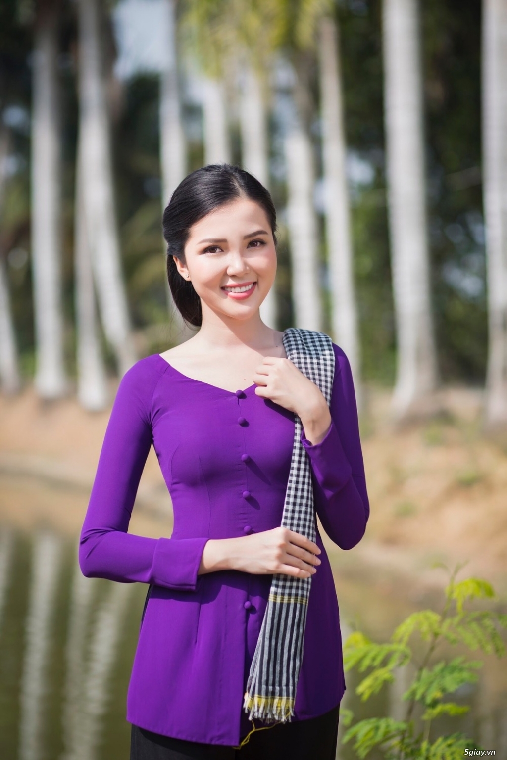 Bán sẳn áo bà ba đẹp thêu hoa - 4