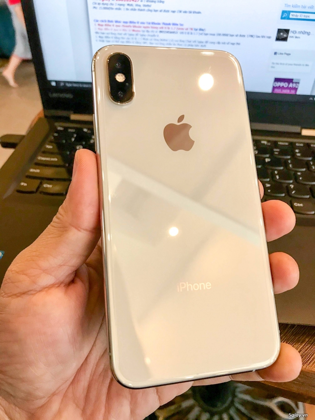 Cần bán iphone 7 32GB Gold & iphone Xs 64GB Silver like new - 5
