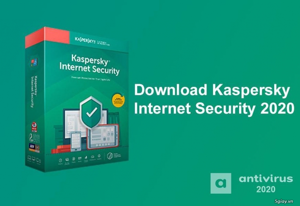 Phần Mềm Bản Quyền Kaspersky Internet Security & Antivirus