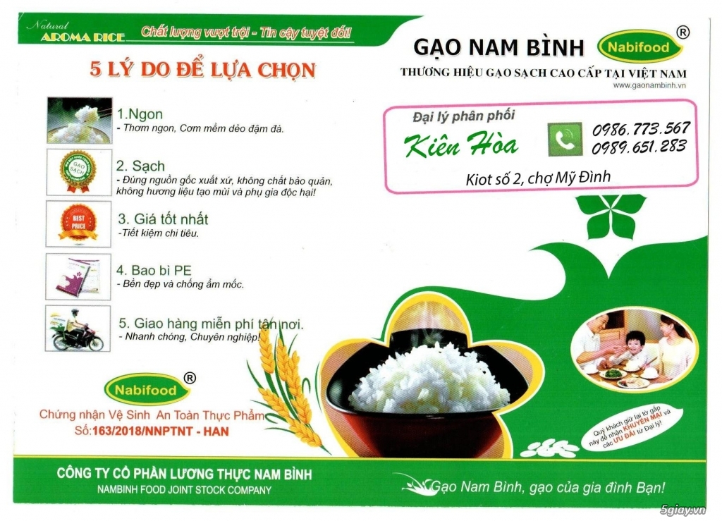 Gạo ngon sạch thương hiệu gạo Nam Bình - 11