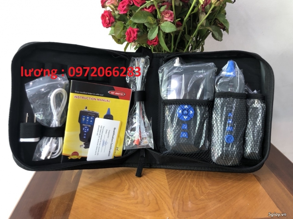 Máy test dây mạng NF-8601S sẵn hàng - 10
