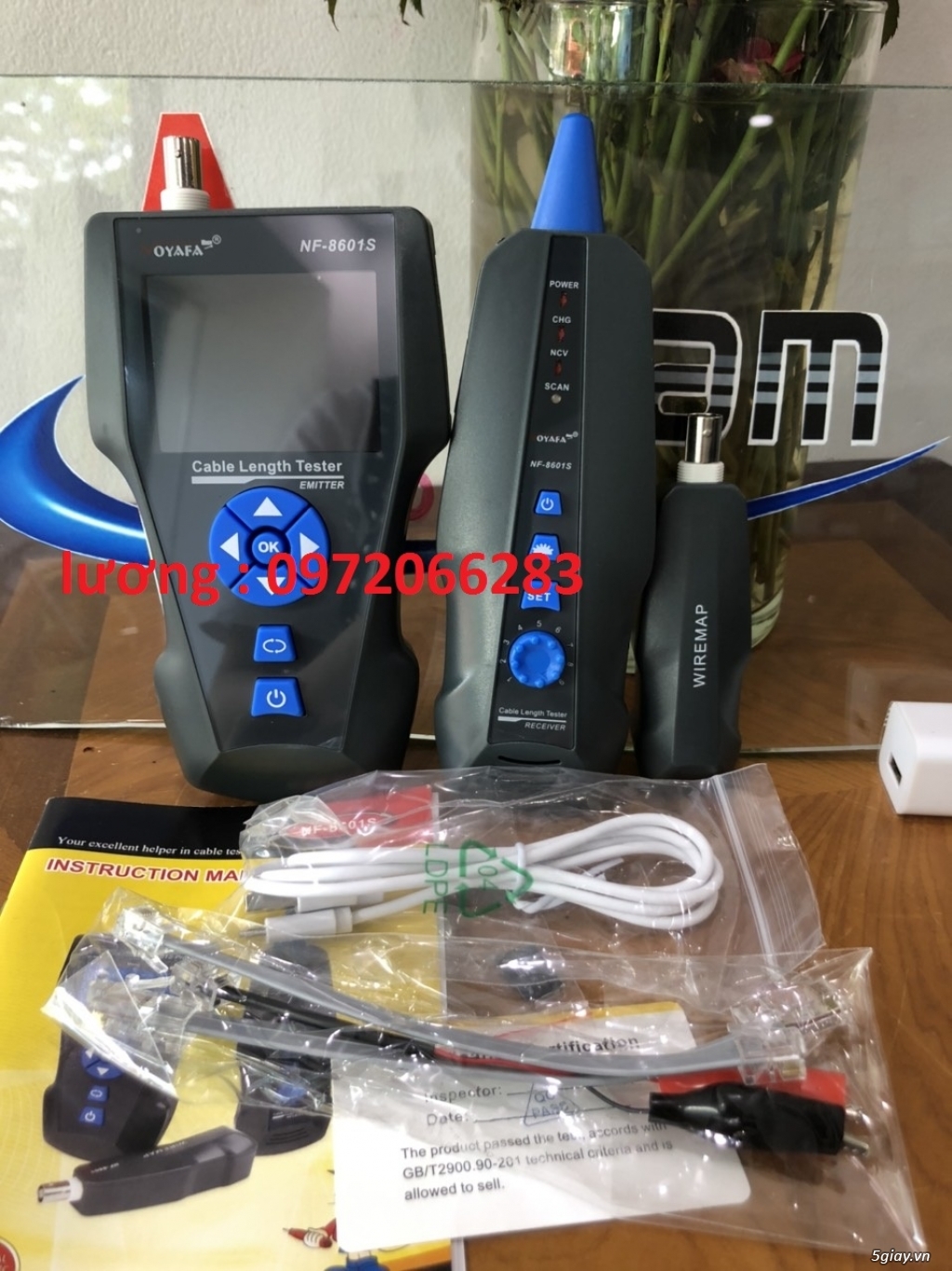 Máy test dây mạng NF-8601S sẵn hàng - 2