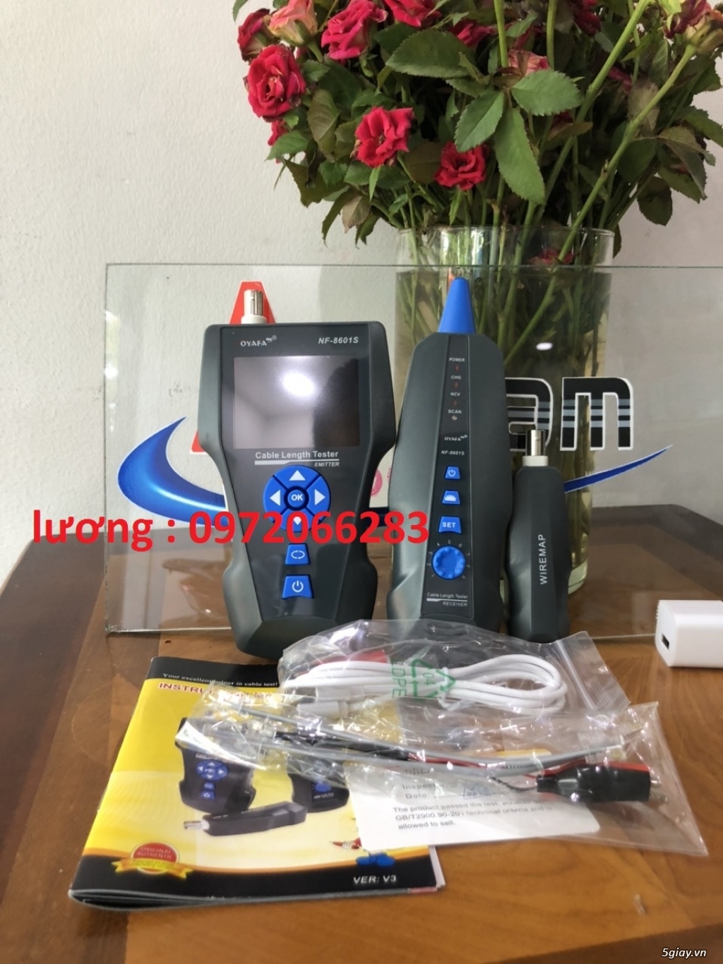 Máy test dây mạng NF-8601S sẵn hàng - 6