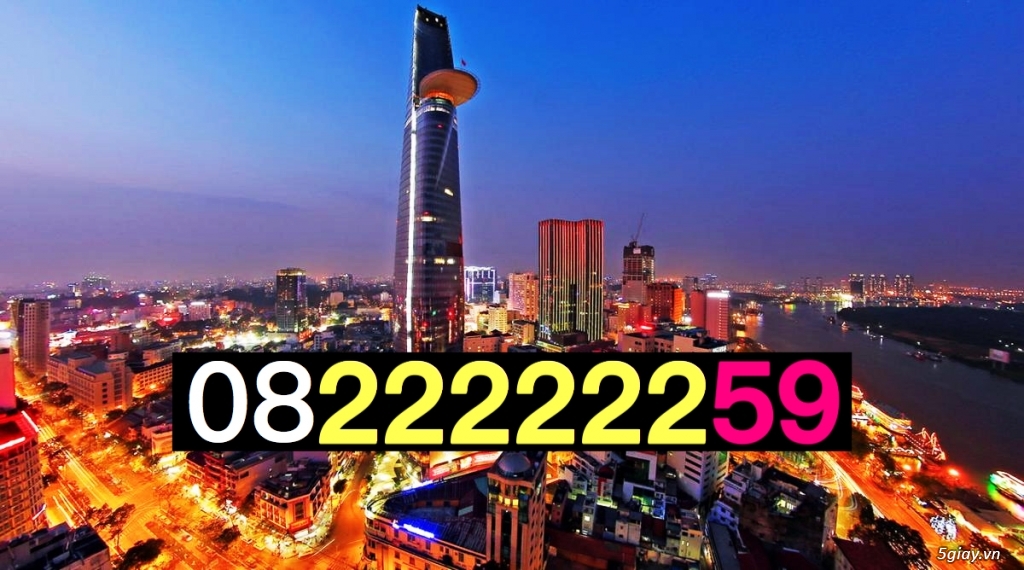 Sim đẹp cho AE SG 08.222222.59 giá siêu rẻ.