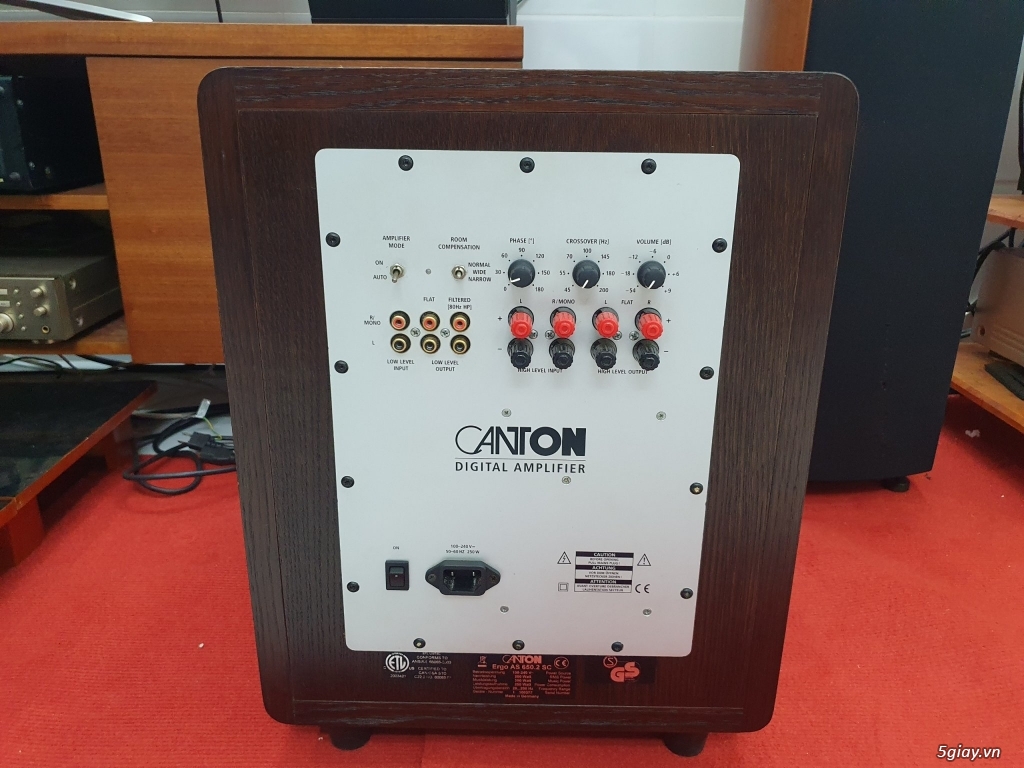 Sub Canton Ergo AS 650.2 SC đẳng cấp siêu trầm | 5giay