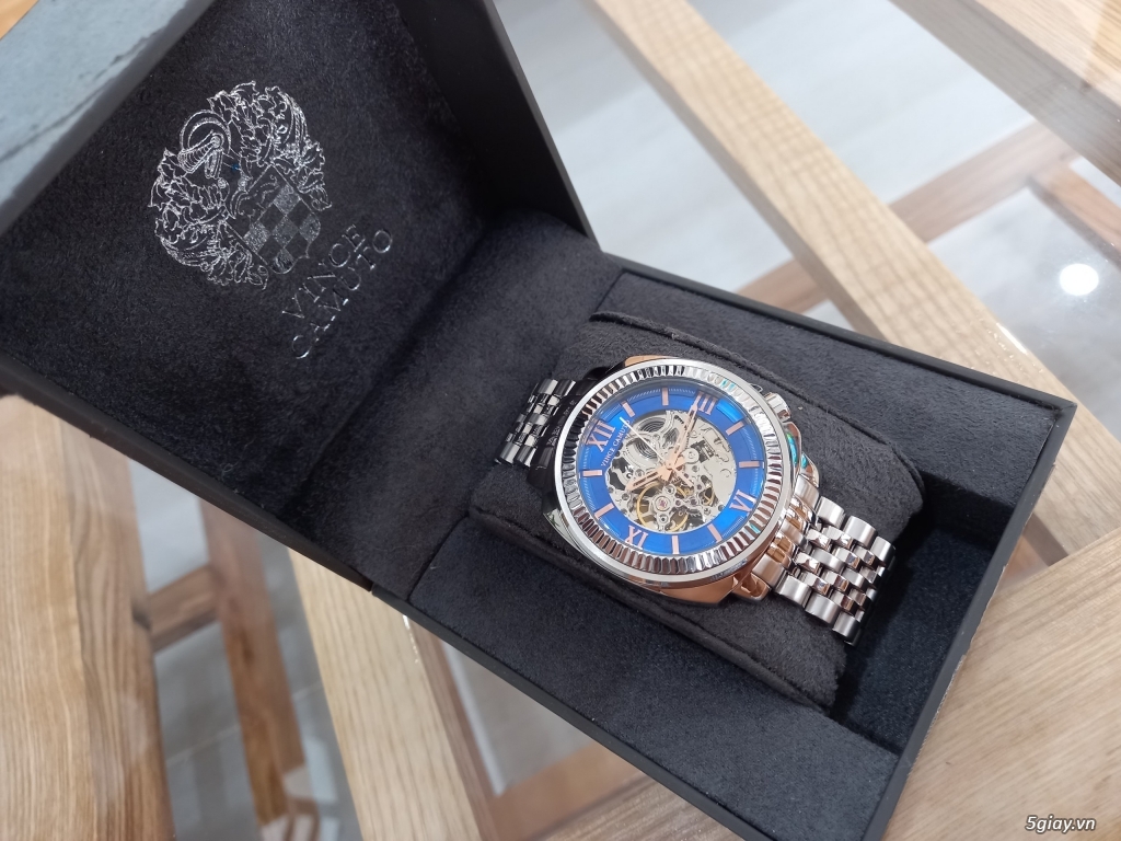 Đồng hồ Vince Camuto Automatic xanh tuyệt đẹp, thời thượng, giá tốt - 3