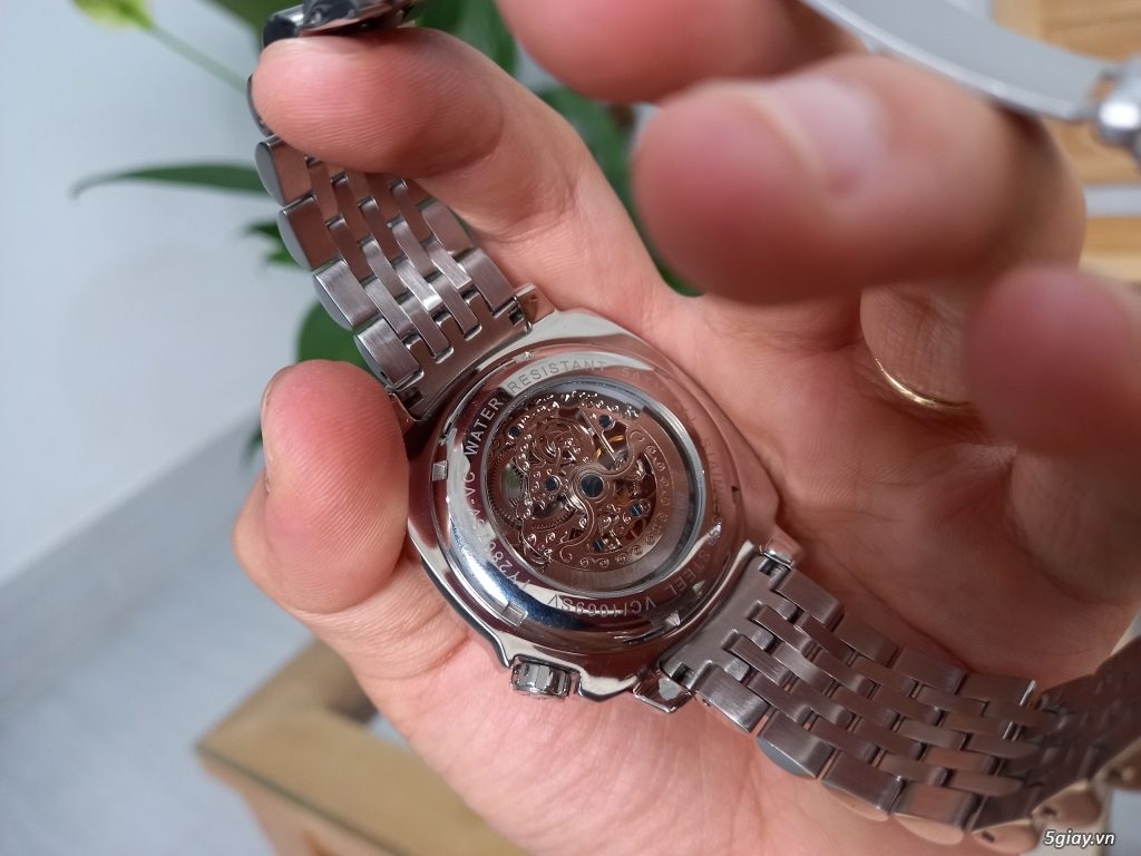 Đồng hồ Vince Camuto Automatic xanh tuyệt đẹp, thời thượng, giá tốt - 8