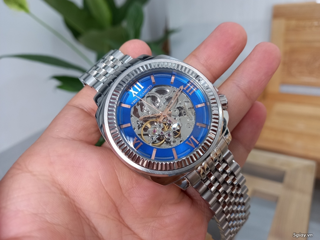 Đồng hồ Vince Camuto Automatic xanh tuyệt đẹp, thời thượng, giá tốt - 5