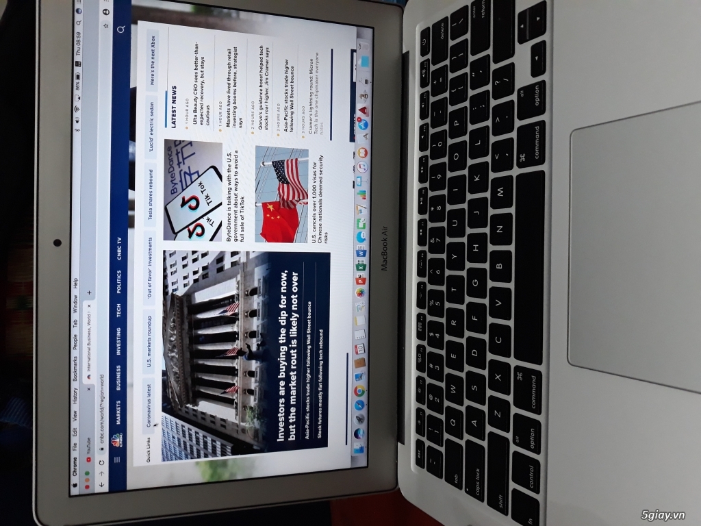 macbook air 13-inch 128GB, Core i5, HD Graphic 6000 - 2