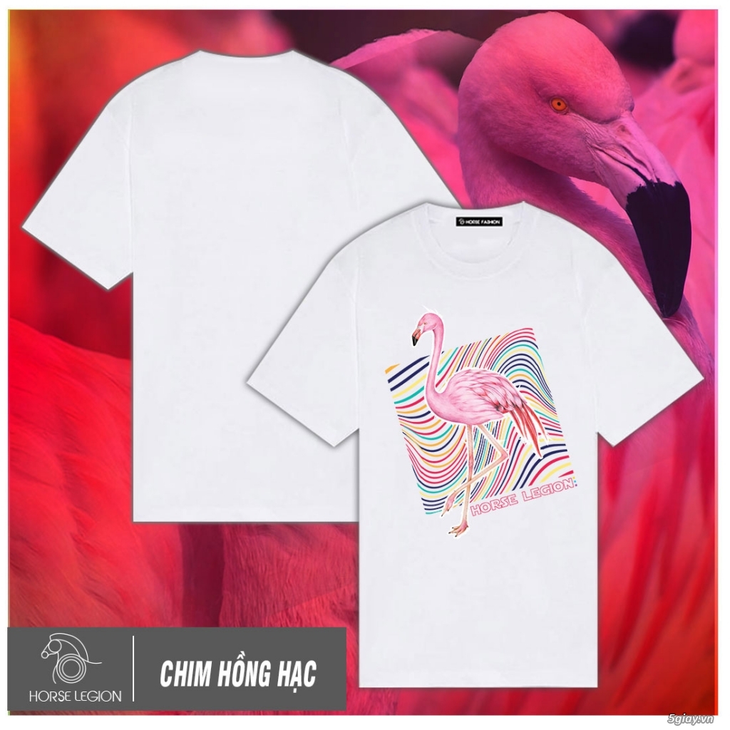 áo thun chim hồng hạc - 1
