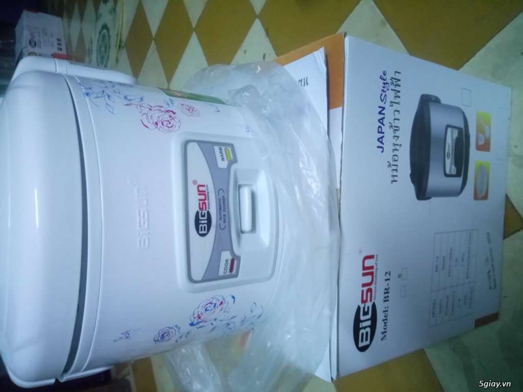 Nồi BIGSUN model BR-12 mới 100 % có giấy bảo hành - 2