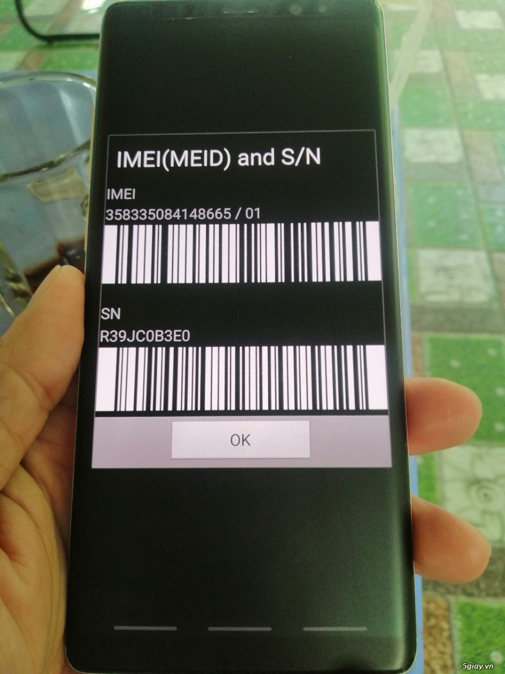 Note 8 bản Hàn Gold giá rẻ