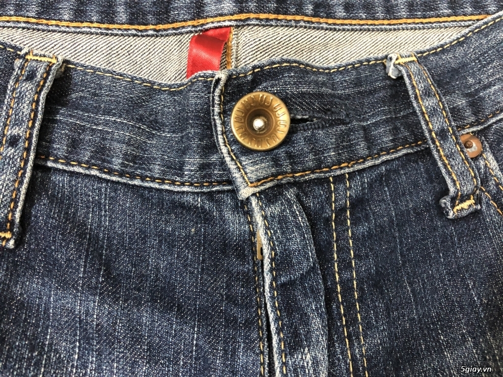 2 Jean nhật uniqlo đẹp mới size 32 - 16