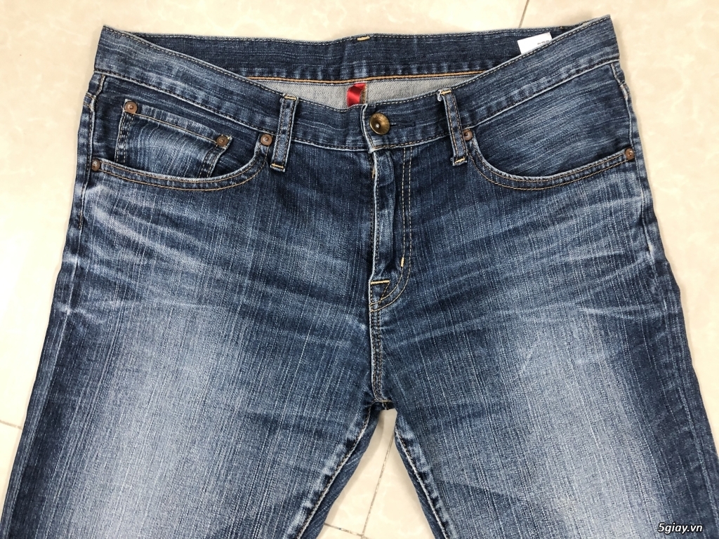 2 Jean nhật uniqlo đẹp mới size 32 - 14