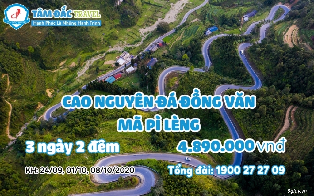 Tour Hà Giang - Đồng Văn - Mã Pí Lèng 3N2Đ