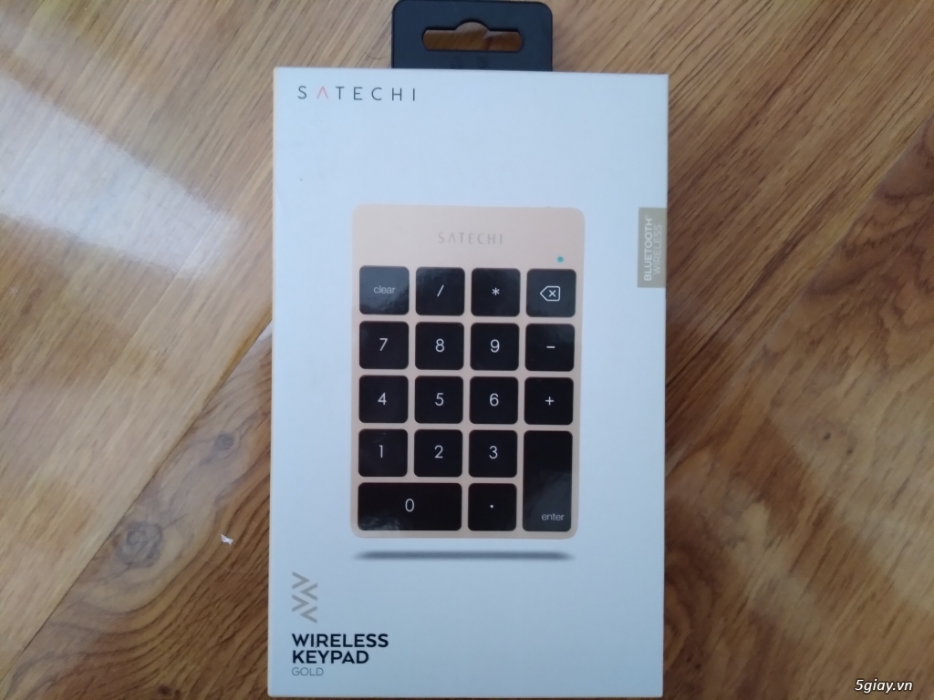 Bàn phím số SATECHI Wireless Keypad Gold
