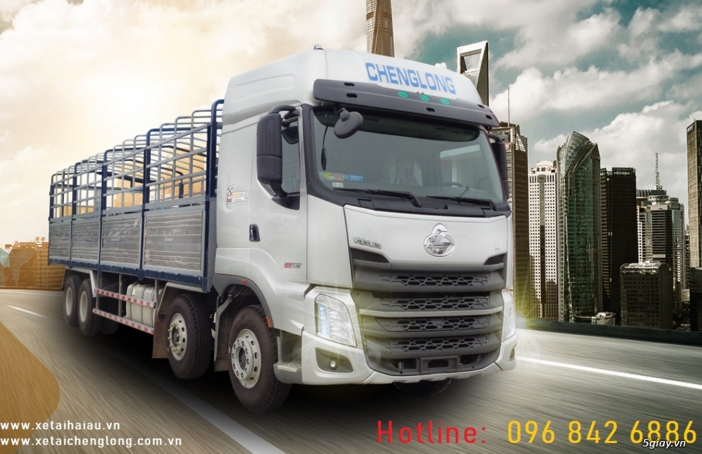 Xe tải thùng chenglong 3 4 5 chân, 13-22 tấn giá tốt nhất, đại lý - 1
