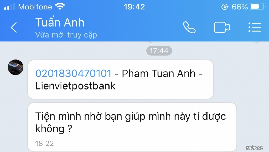 Người bán không trung thực!