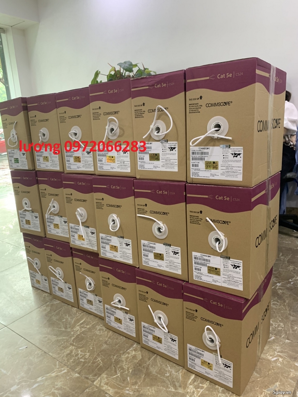 Cáp mạng Cat5e UTP COMMSCOPE mã PN: 6-219590-2 - 6