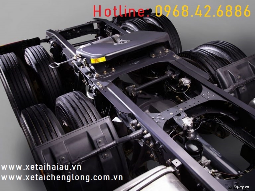 Xe đầu kéo chenglong 1 cầu 2 cầu, dau keo chenglong H7 cầu dầu láp - 1