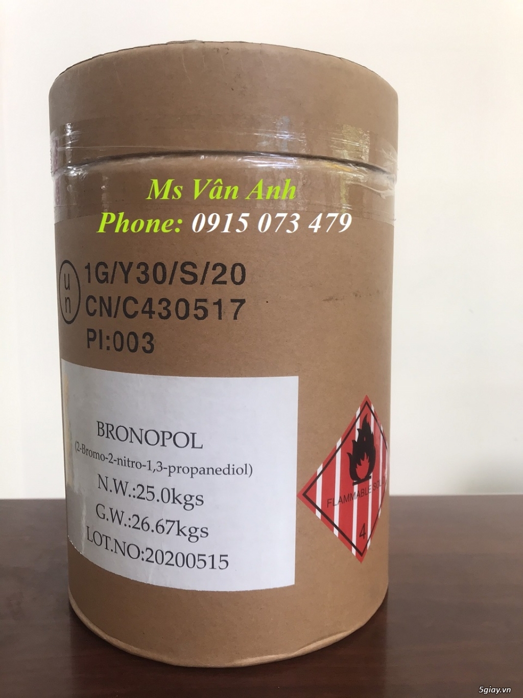 Cung cấp Bronopol hàng Mỹ chuyên trị nấm, diệt khuẩn giá tốt nhất