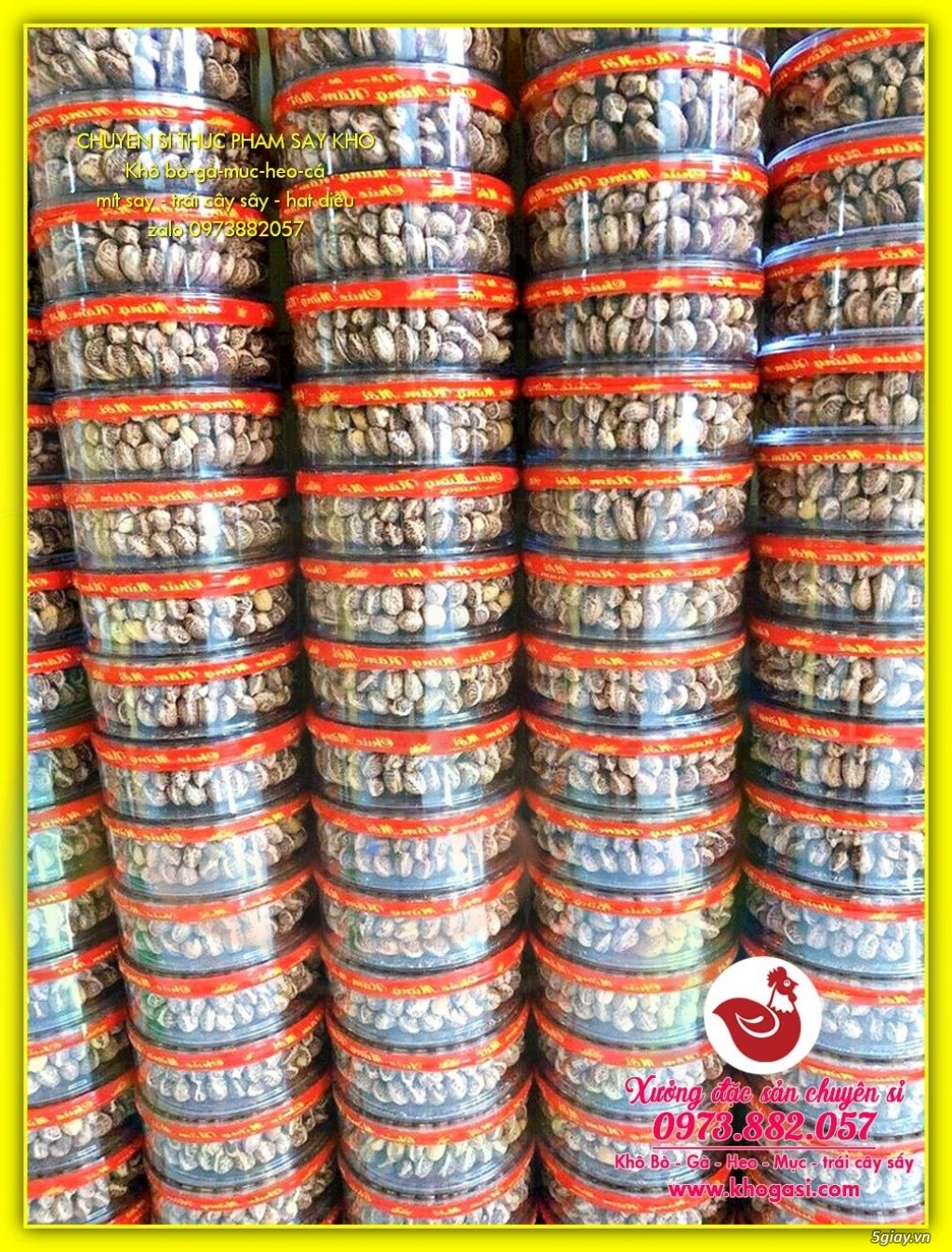 Hạt điều lụa rang muối xếp hoa - 2