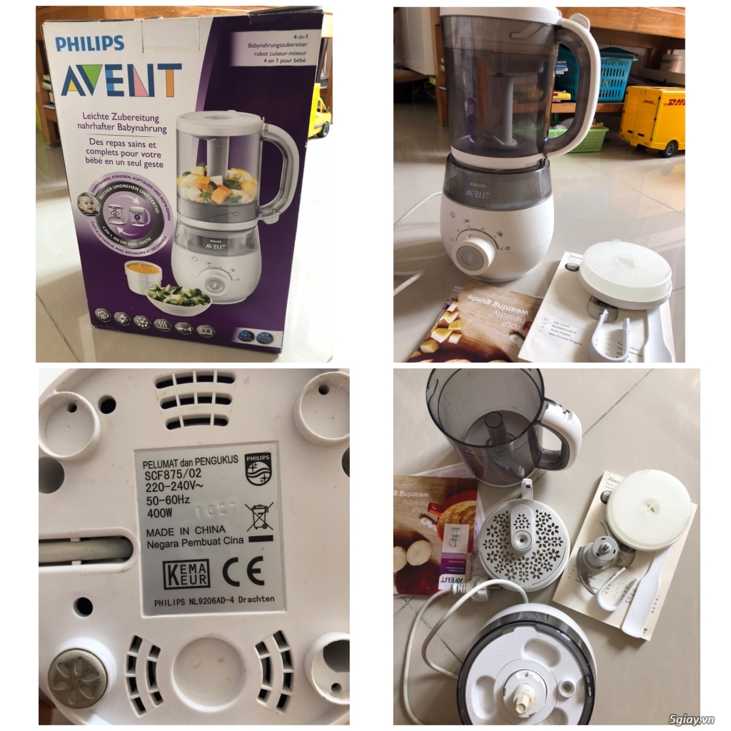 Cần bán máy xay& hấp thức ăn Philips Avent SCF875/02