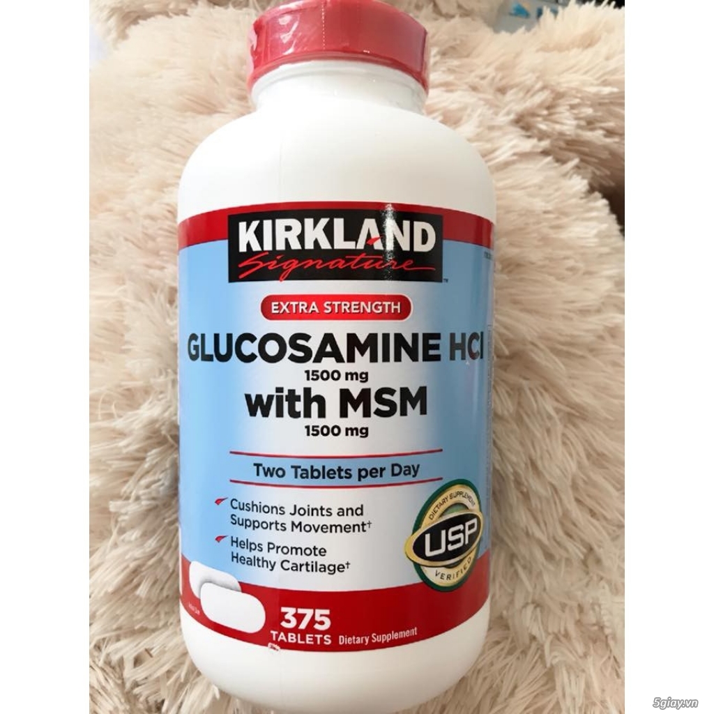 Thực phẩm chức năng hỗ trợ xưong khớp Kirkland Glucosamine HCL 1500mg - 3