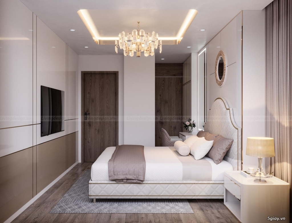 Thiết kế nội thất căn hộ Sunwah Pearl 2PN Luxury | Living Design - 4