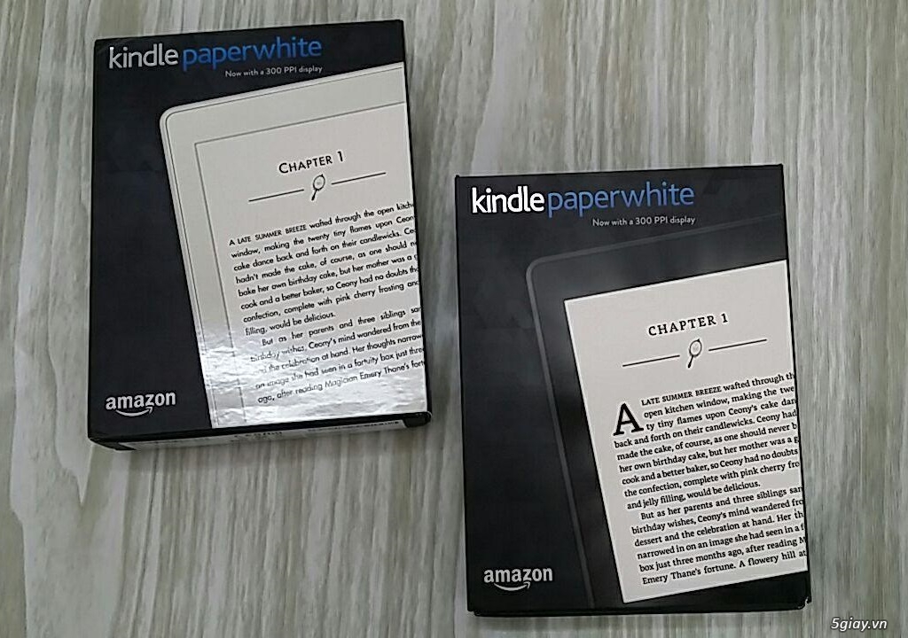 Máy đọc sách Kindle Paperwhite 3 (7th Gen) - New 100%