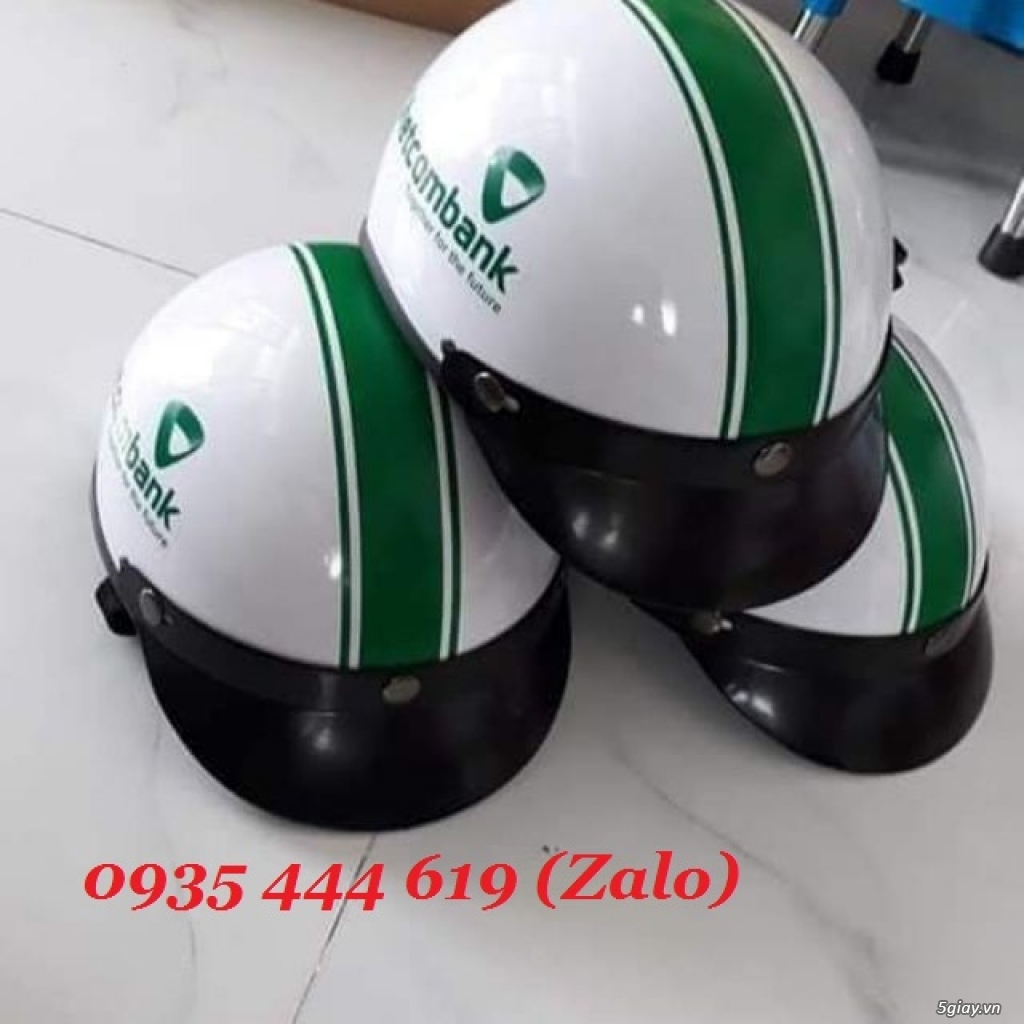 Mũ bảo hiểm in logo quảng cáo uy tín ở Đà  Nẵng - 2