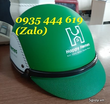 Mũ bảo hiểm in logo quảng cáo uy tín ở Đà  Nẵng