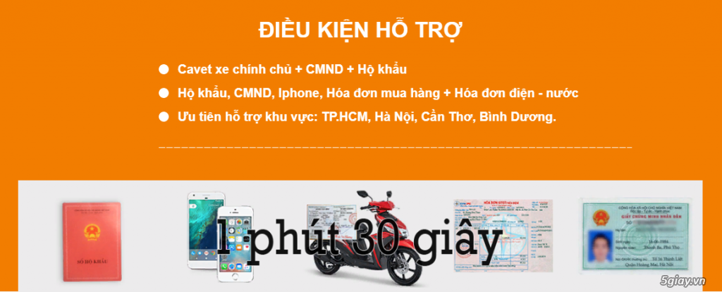 Dịch vụ hỗ trợ tài chính  uy tín, cho vay tiền lãi suất thấp tại quận Hà Đông - 1